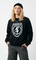 Bluza NU90 Longsleeve Shield Czarna