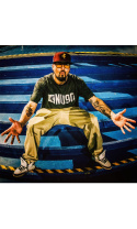 Snapback SIX NU90 Zielony z zielonym daszkiem / Białe Logo